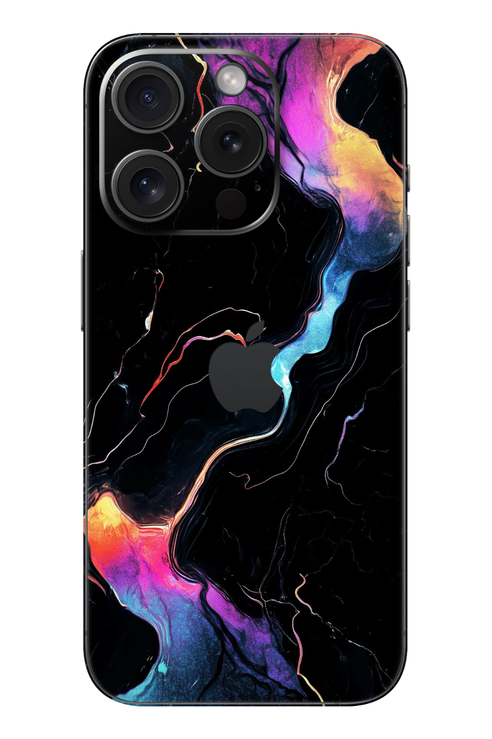 Skin iPhone - SCHWARZE WELLEN