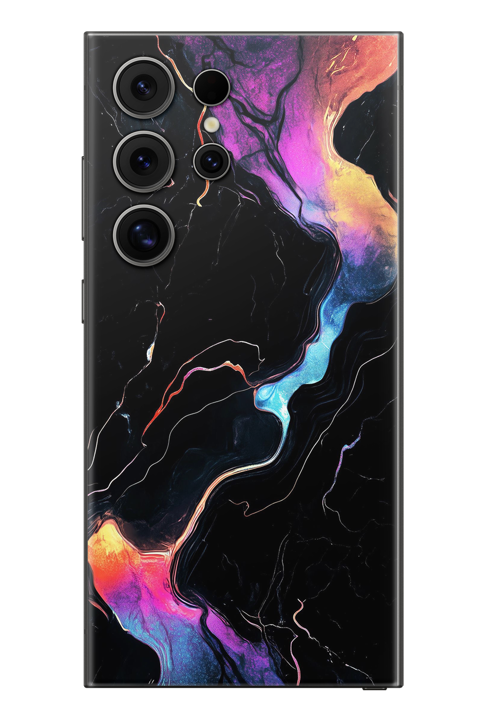 Skin Samsung - SCHWARZE WELLEN