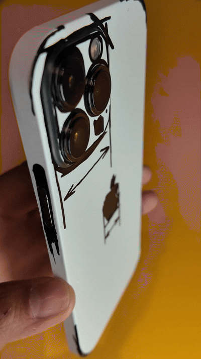Skin iPhone - Nachtblau