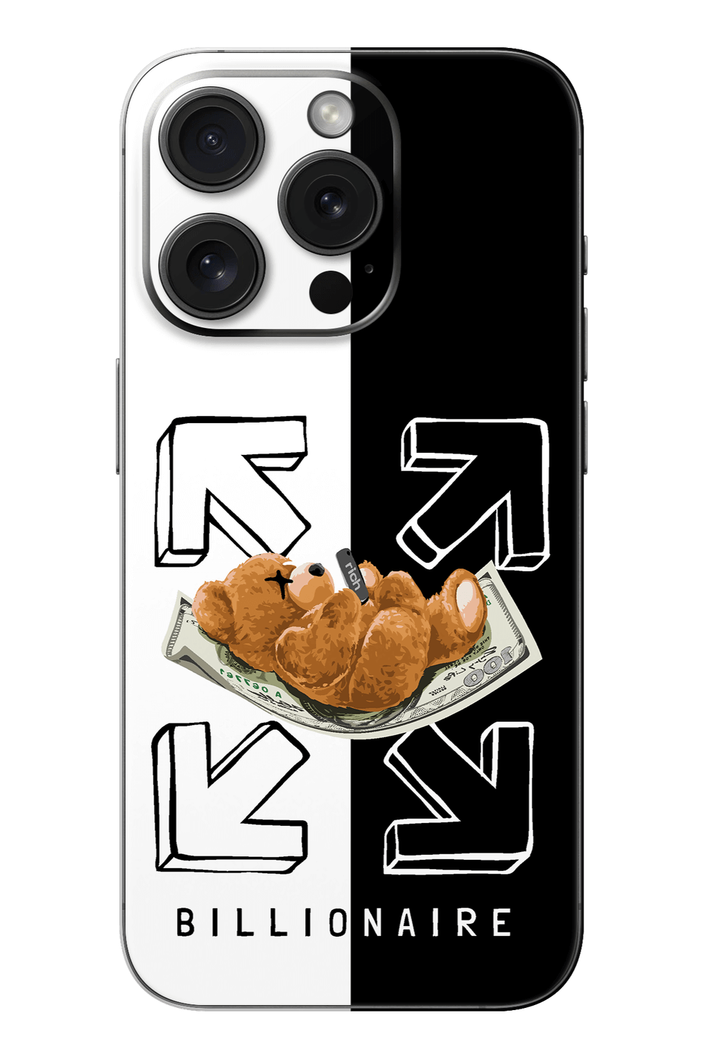 Skin iPhone - Billionär Teddy