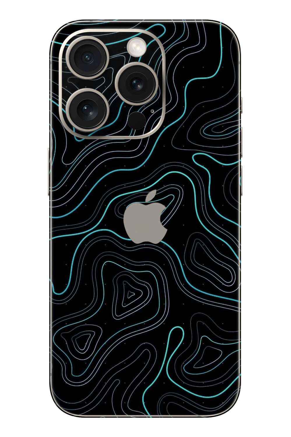 Skin iPhone - Blau Damaskus