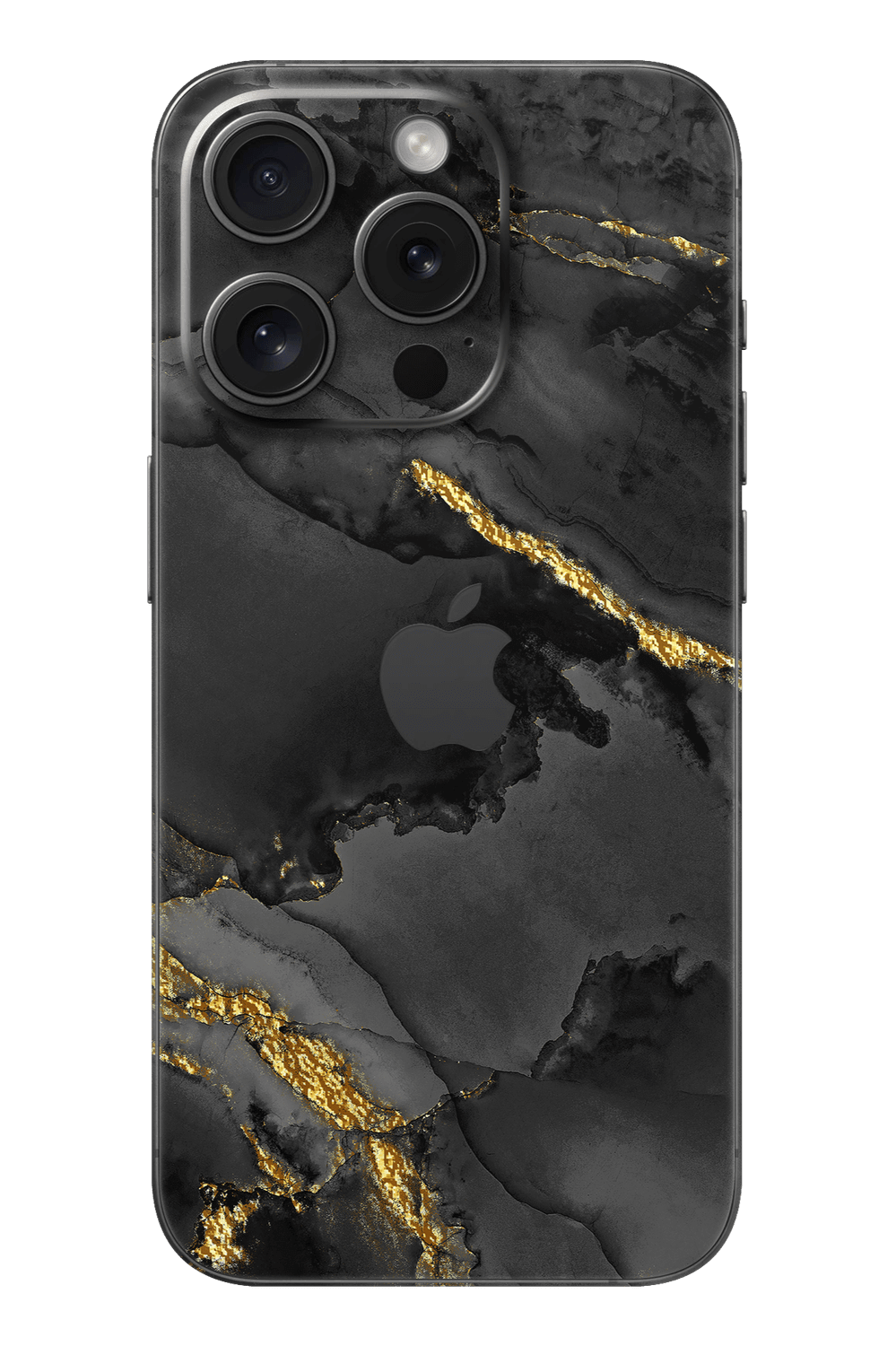 Skin iPhone Dunkel - Veredelt mit 22K Gold - SONDERAUSGABE