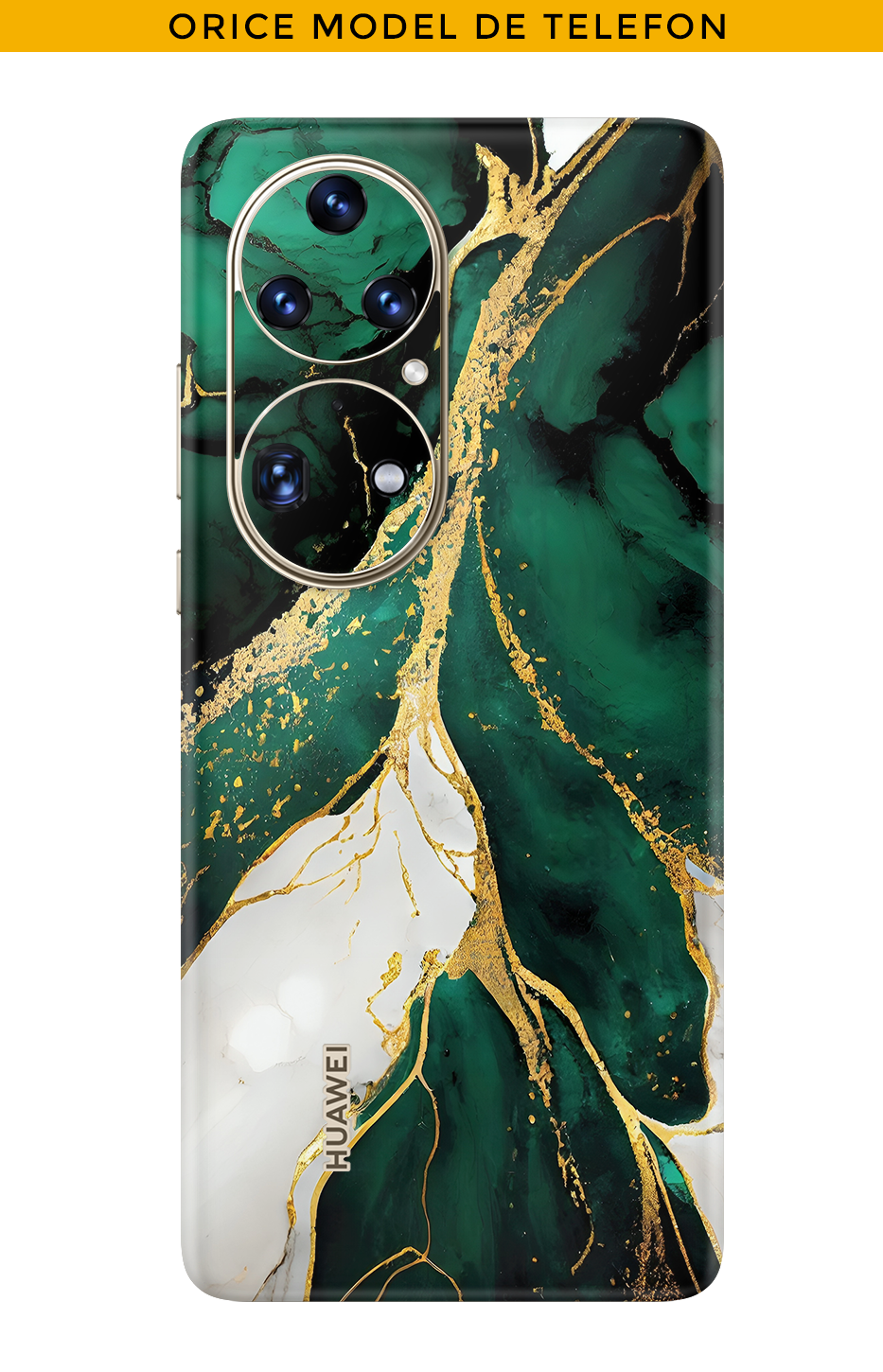 Skin JEDES HANDY - Smaragdgold