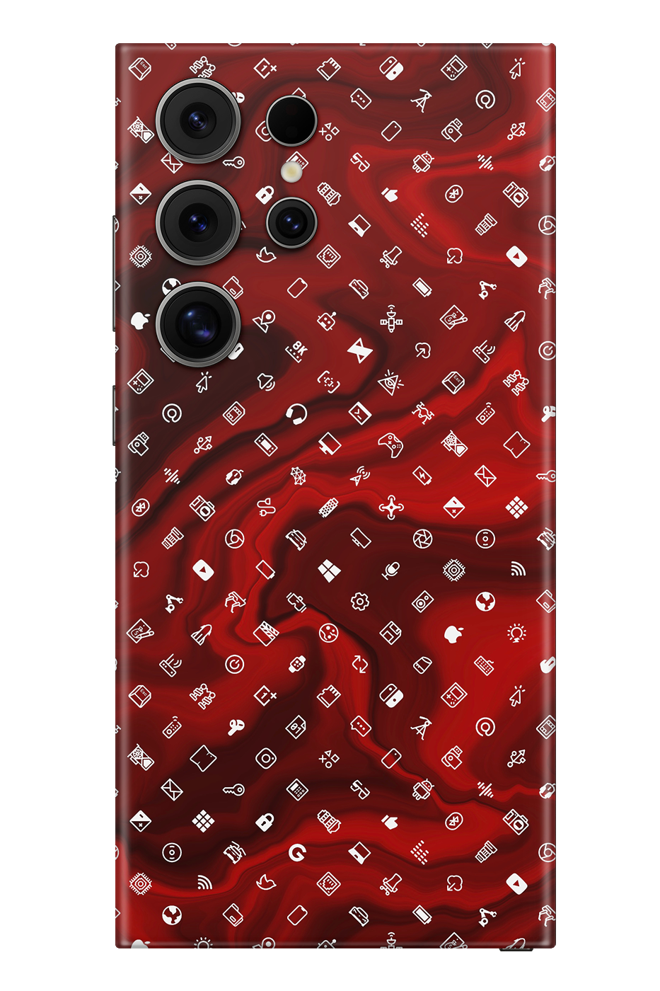 Skin Samsung - Icons Rot