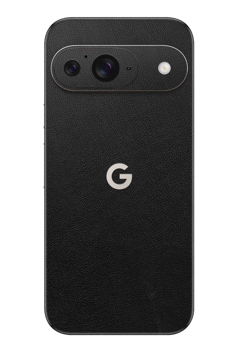 Skin Google Pixel - Schwarzes Leder (Vollnarbenleder)