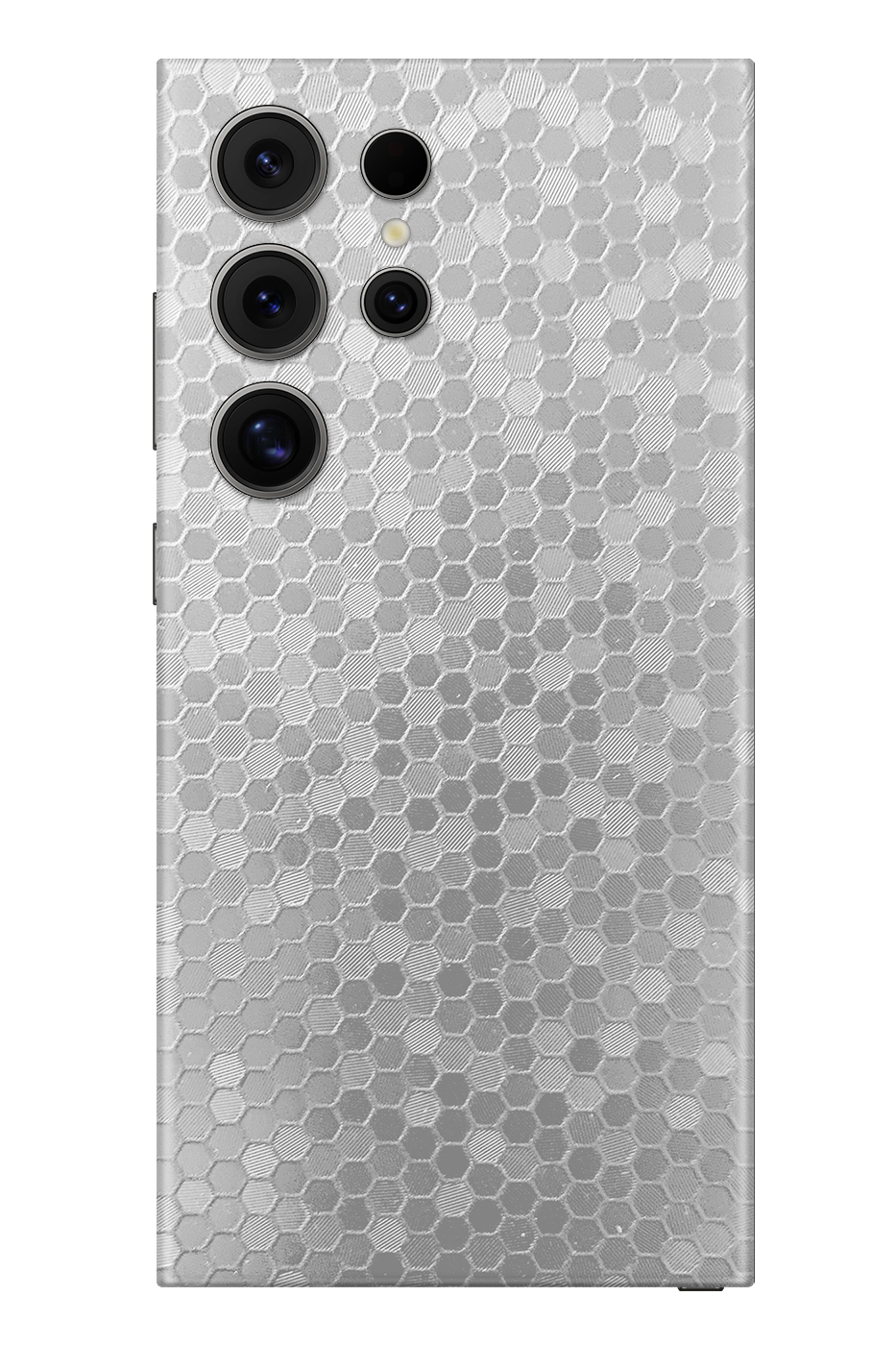 Skin Samsung - Silber Wabenmuster 3D