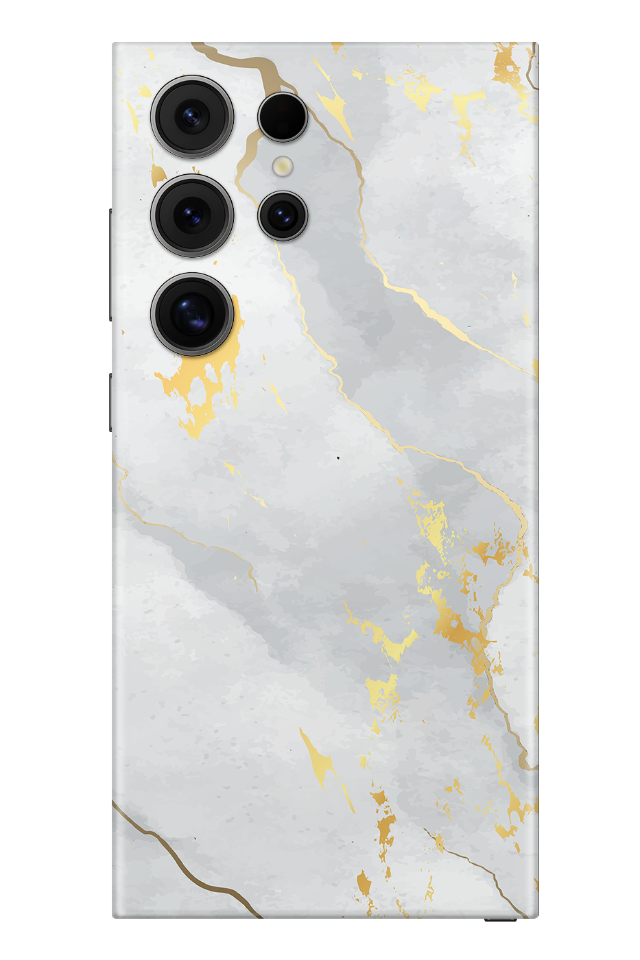 Skin Samsung - Weißgold (matt)