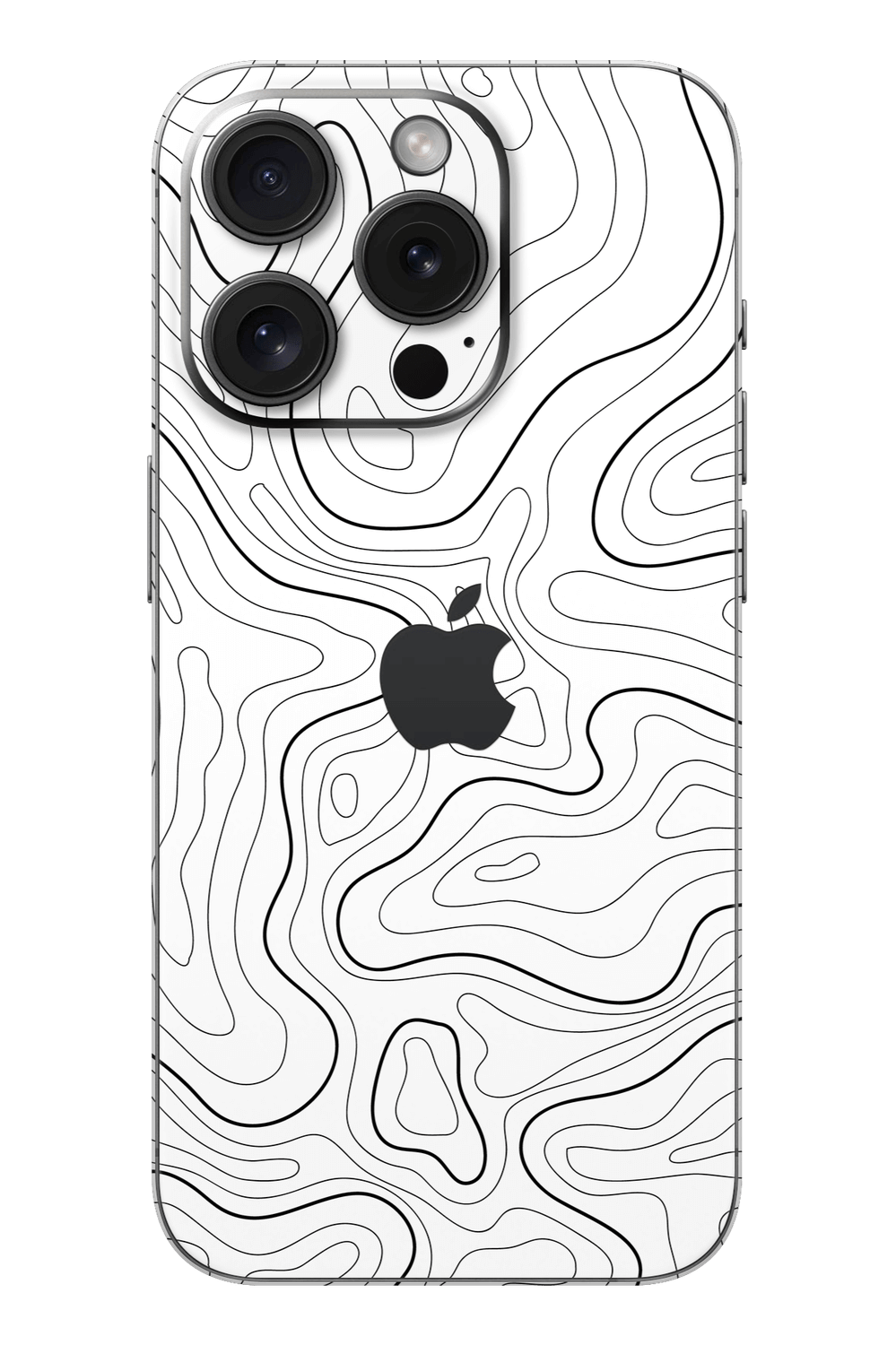 Skin iPhone - DAMASKUS Weiß
