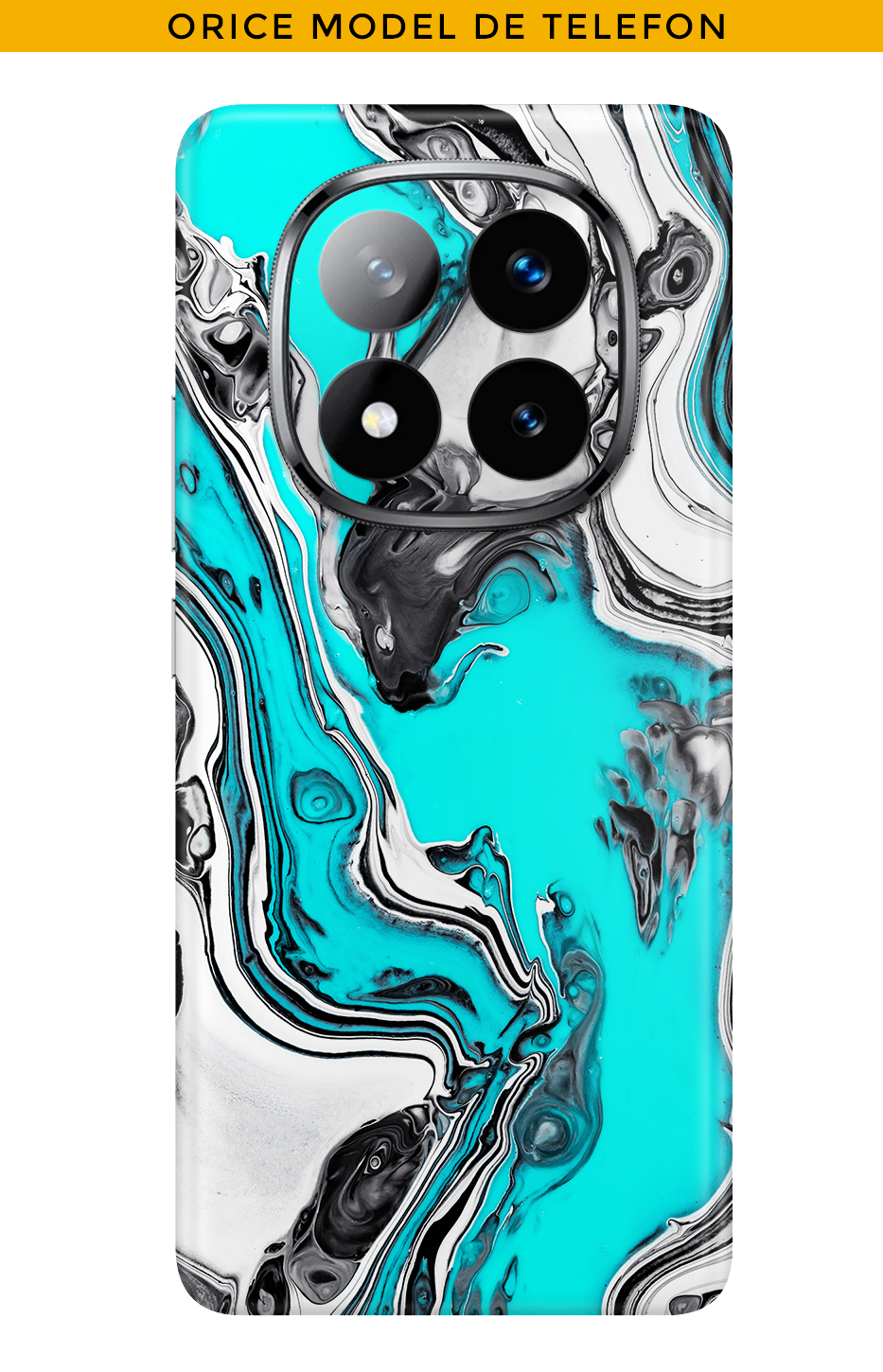 Skin JEDES TELEFON - Weißer Vortex