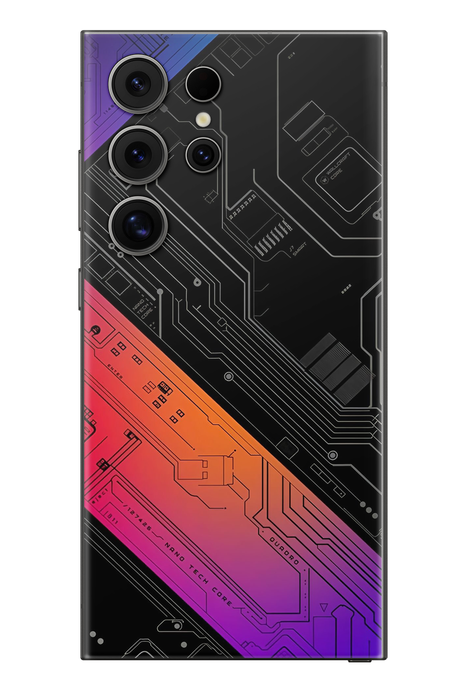 Skin Samsung - Dunkle Flamme