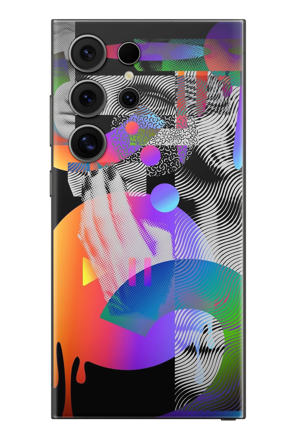 Skin Samsung - Dunkle Flamme