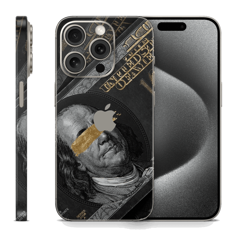 Skin iPhone - BLVCK DOLLAR (finisaj mat)