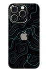 Skin iPhone - Blau Damaskus