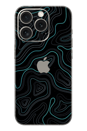 Skin iPhone - Blau Damaskus