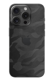 Skin iPhone - Schwarzes Camouflage 3D