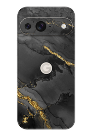 Skin Google Pixel - Dunkel mit 22k Gold