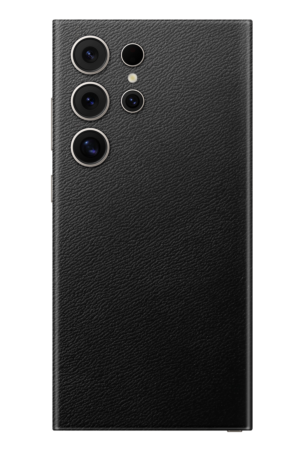 Skin Samsung - Schwarzes Leder (Vollnarbenleder)