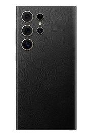 Skin Samsung - Schwarzes Leder (Vollnarbenleder)