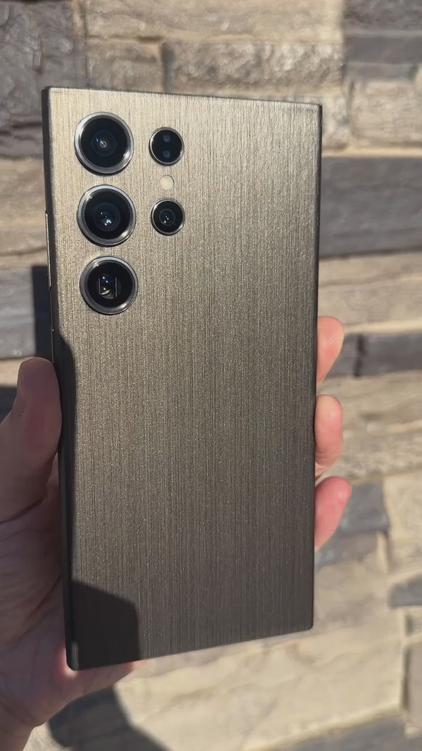 Skin Samsung - Schwarzes Titan