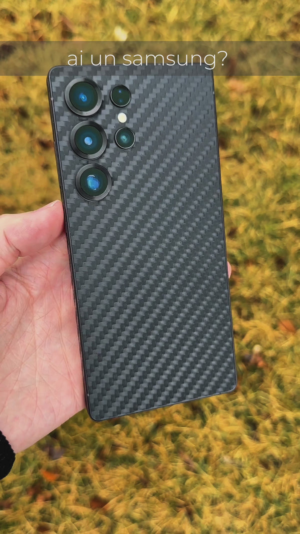 Skin Samsung - Carbon Schwarz 3D