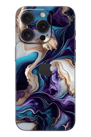 Skin iPhone - Lila Marmor