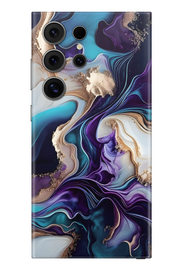 Skin Samsung - Lila Marmor