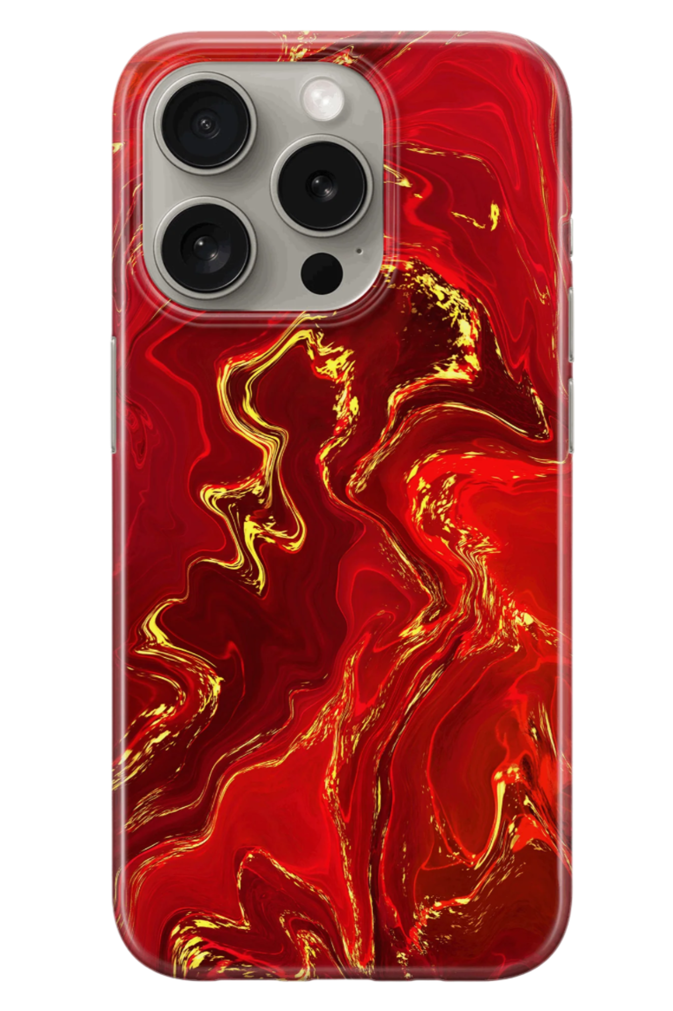 Husa iPhone - RED GOLD