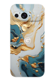 Skin Google Pixel - Türkis Gold
