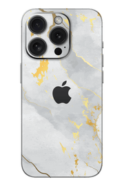 Skin iPhone - Weißes Goldmarmor
